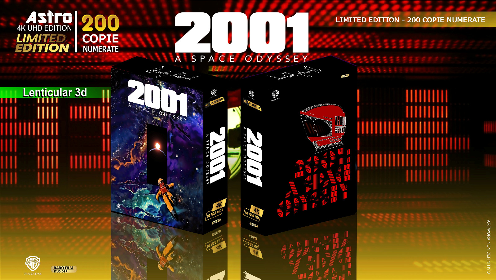 2001: Odissea nello spazio - Astra Ed. (4K Ultra HD + Blu-Ray Disc + 4 Cards + Poster + Booklet)