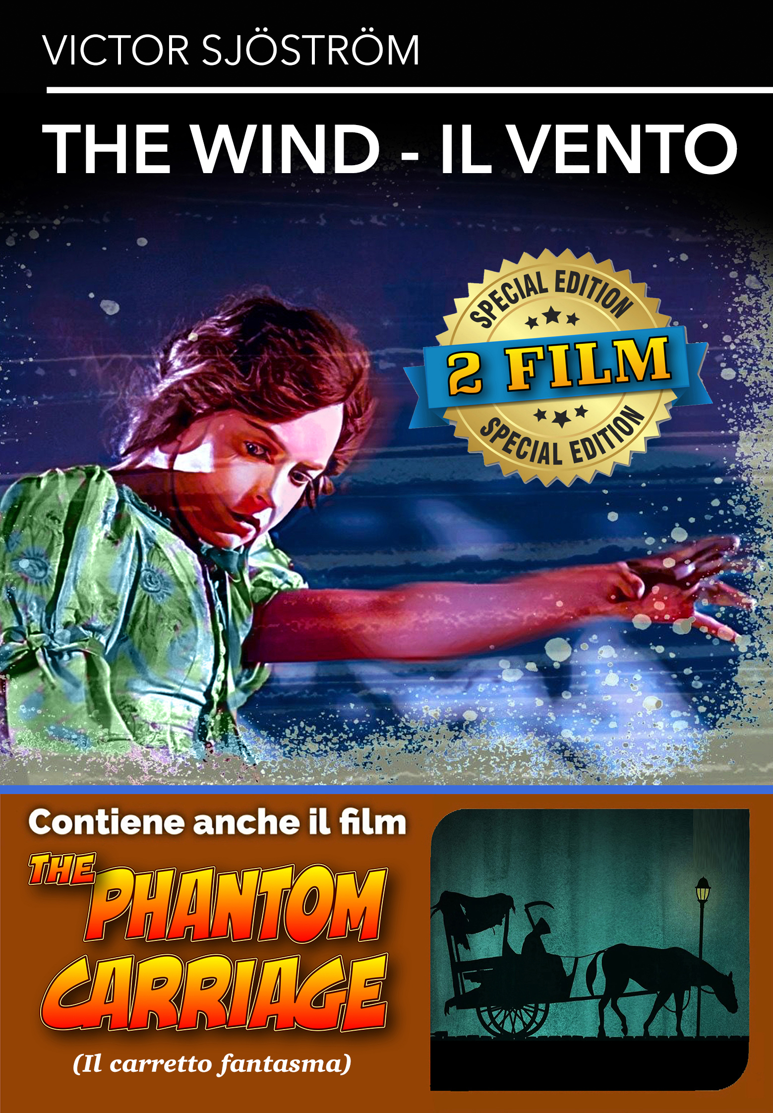 The Wind - Il vento + The Phantom Carriage - Special Edition 2 Film  (DVD)