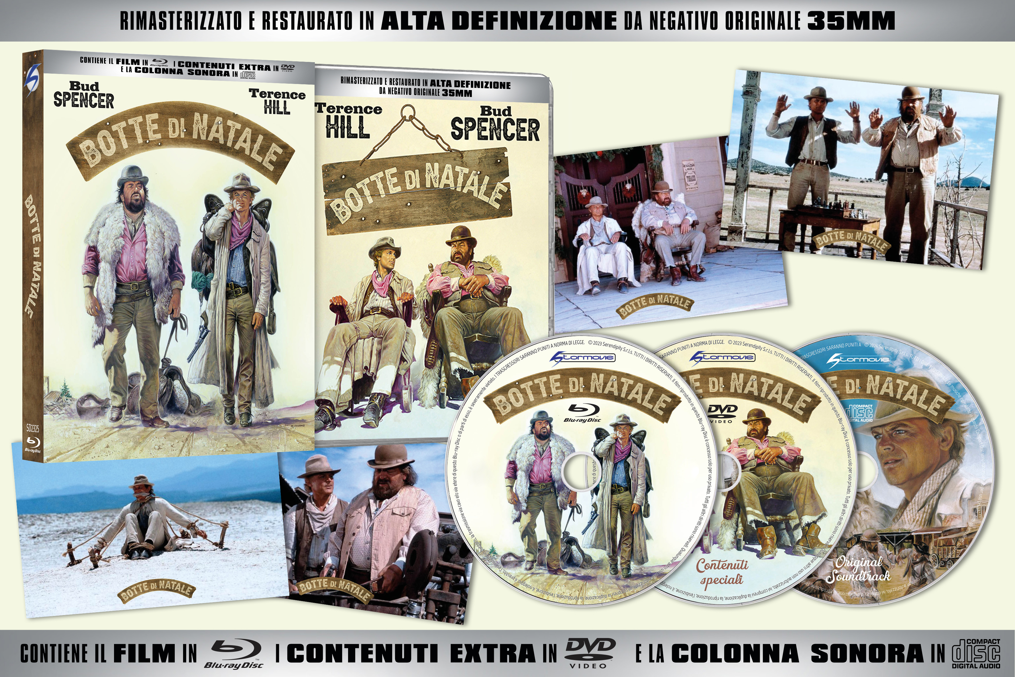 Botte di Natale - Edizione deluxe restaurata 30° Anniversario (Blu-Ray Disc + Bonus Disc + CD)